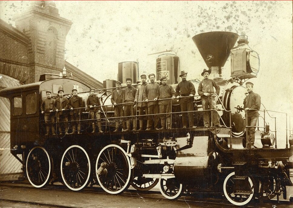 Пассажирский паровоз ХПЗ серии "Г" и выпускали в 1901-1903 годах